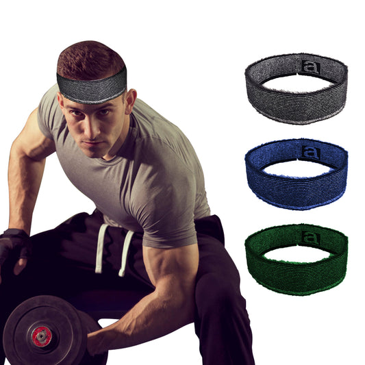 wholesale elastic custom color logo and width low moq head tie sports headband