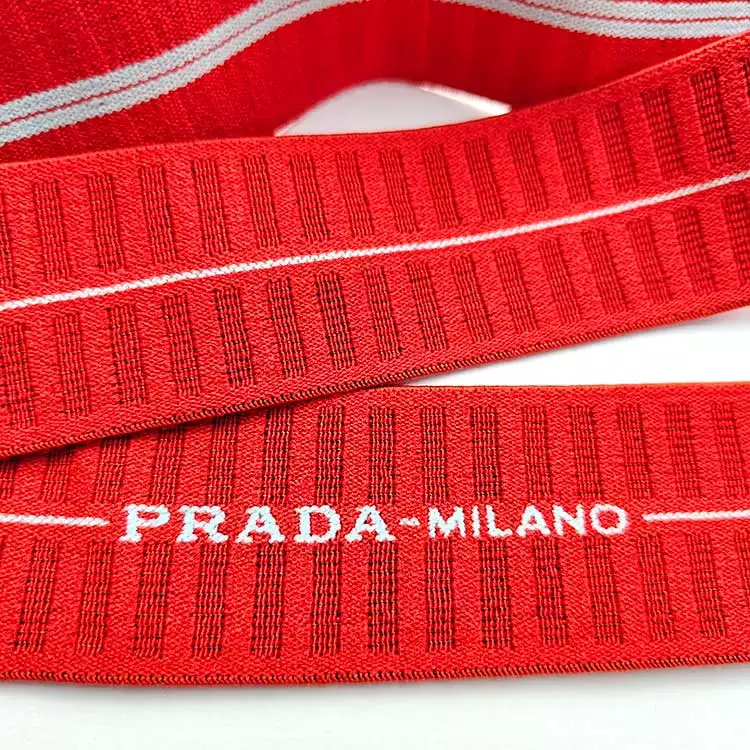 GEB213 1" 2" 2 1/2" Custom Size Elastic Waistband Underwear Jacquard Sewing Web Band Adjustable Band