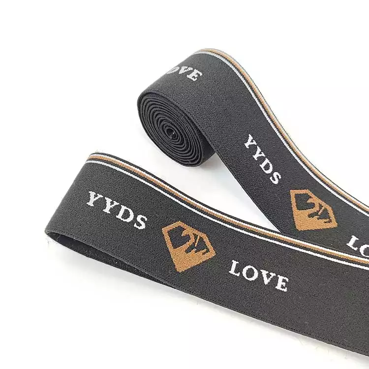 GEB157 Jacquard Elastic Band, Jacquard Webbing, Elastic Web Band; Clothing