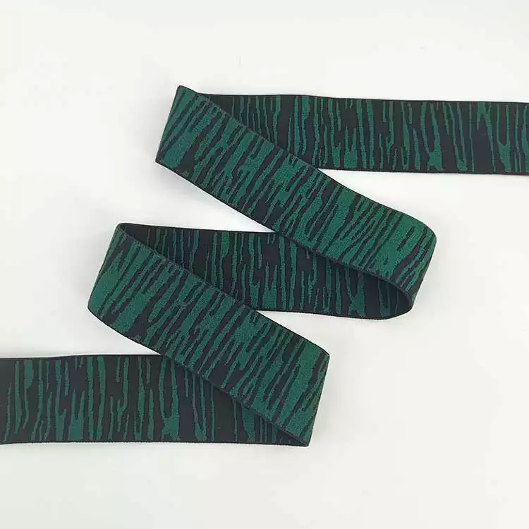 GEB120 Latex Band, Knitting Elastic Waistband, Jacquard Elastic Band; Garments