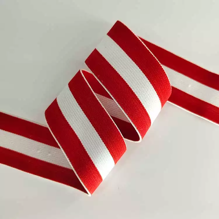 GEB061 Durable Elastic Band Eco-friendly Elastic Band Woven Elastic Abdominal Waistband for Garments