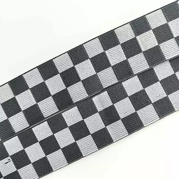 GEB059 Soft Banding Elastic Eco-friendly Elastic Band Woven Stretchable Buckle Free Belt