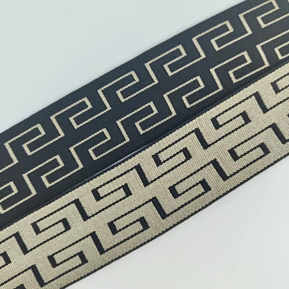 GEB138 Headscarf Elastic Band, Jacquard Elastic Band; Colored Elastic Band; Hats, Garments