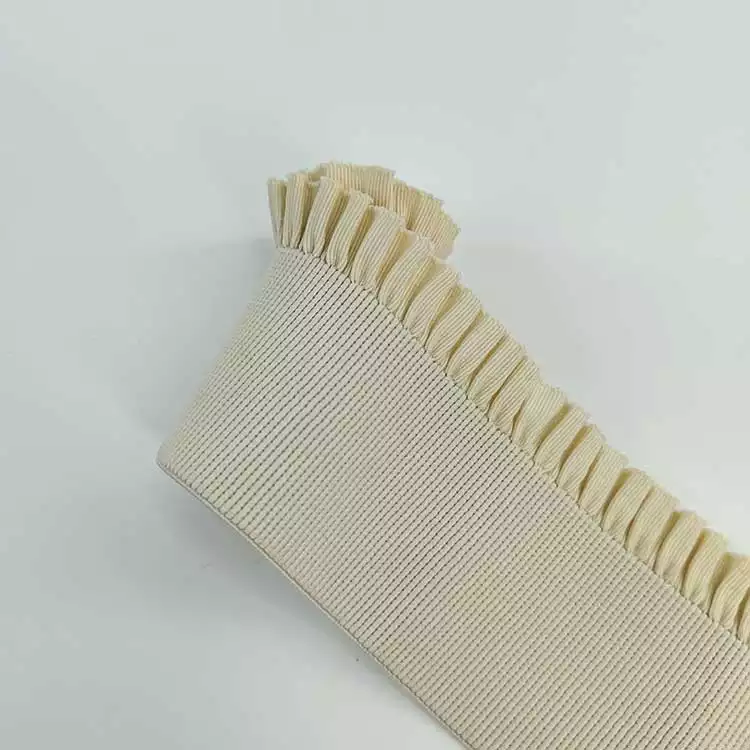 GEB118 Jacquard Elastic Belt, Letter Elastic Belt, Stretchable Polyester Band; Clothes