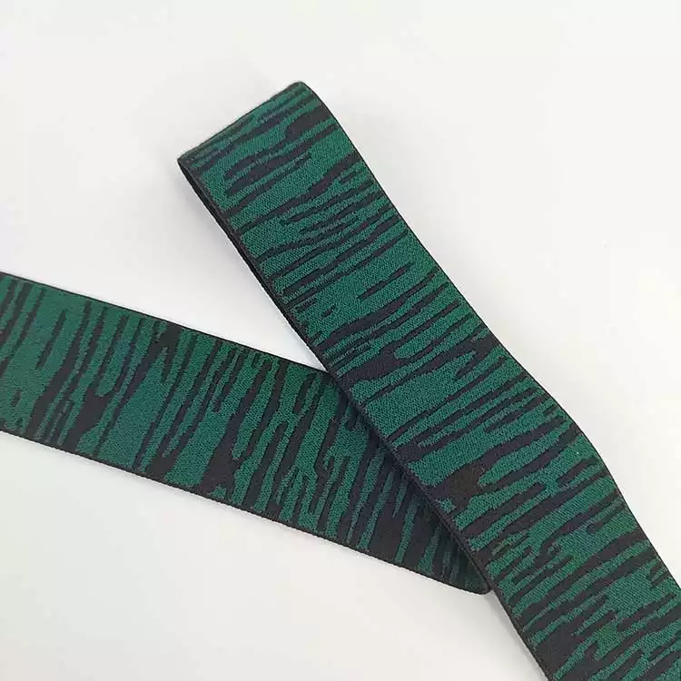 GEB120 Latex Band, Knitting Elastic Waistband, Jacquard Elastic Band; Garments
