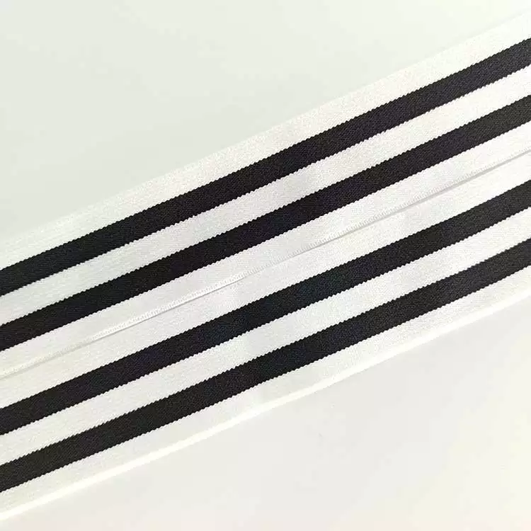 GEB092 Elastic Band, Woven Elastic Waistband, Stripe Elastic Band; Clothing