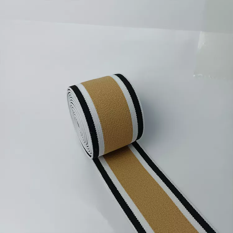 GEB085 Elastic Waistband, Jacquard Elastic Band, Elastic Webbing; Hats, Garments
