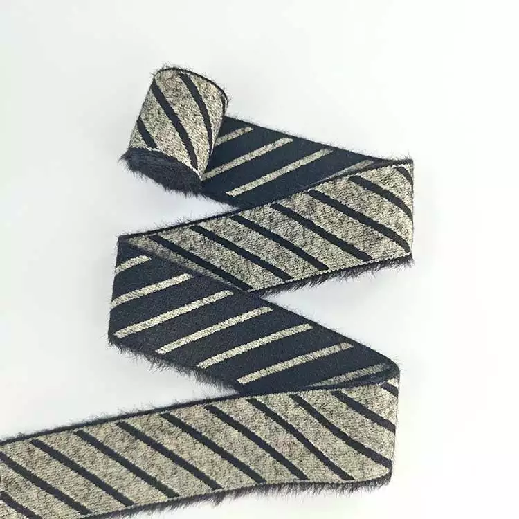 GEB125 High Stretchy Band, Polyester Elastic Band, Fluff Elastic Web Band; Clothes
