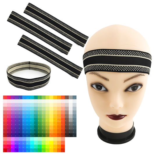 wholesale free sample manufacturer custom elastic hair band wig melt