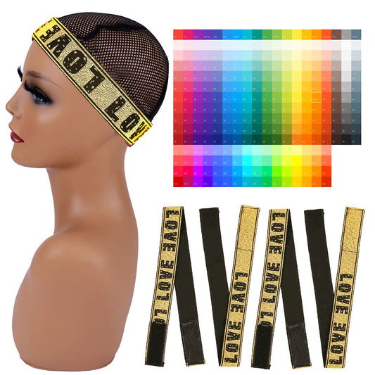 wholesale free sample manufacturer custom elastic band for wigs hgvhh iysddde