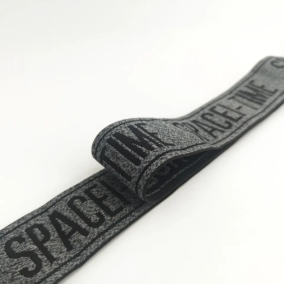 Free sample manufacturer custom jacquard elastic band men's panty belt