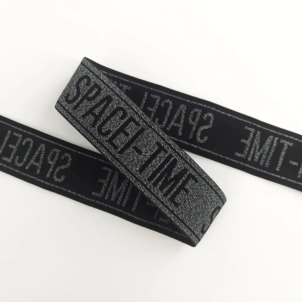 Free sample manufacturer custom jacquard elastic band men's panty belt