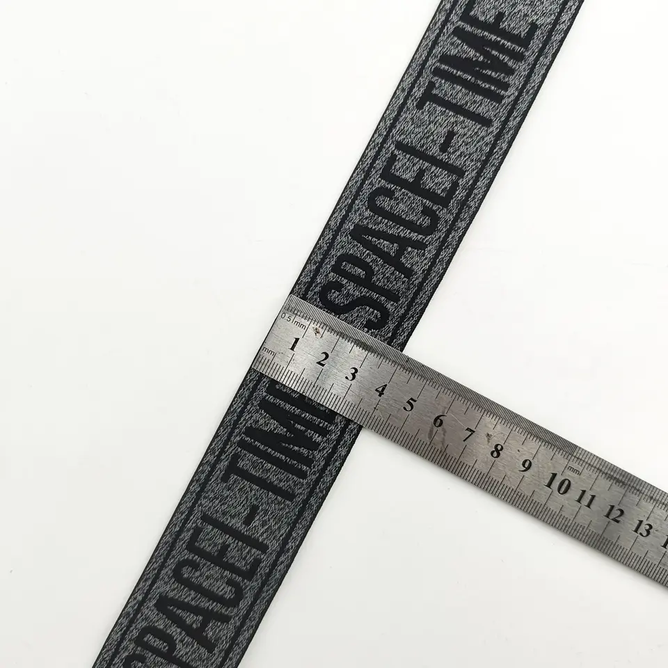 Free sample manufacturer custom jacquard elastic band men's panty belt