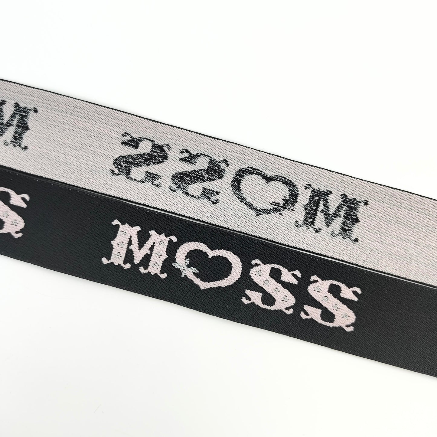 FZ-131 Originality Letters Jacquard Garments Elastic Band
