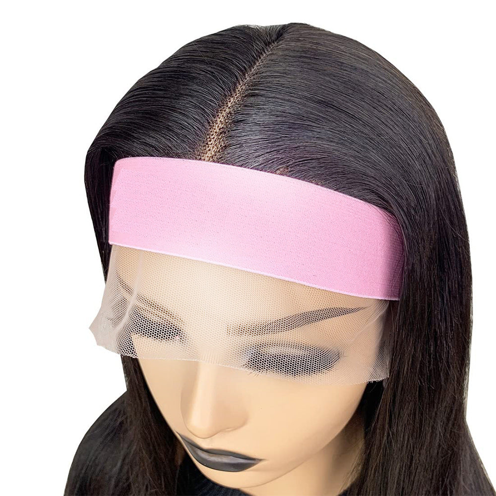 wholesale free sample manufacturer custom logo adjustable non slip elastic wig melt band for
