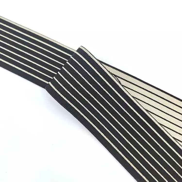 GEB114 Spandex Trim Band, Jacquard Elastic Webbing, Buckle Free Belt; Hats