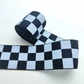 GEB187 Stock Elastic Tape, Hair Elastic Band, Check Elastic Tape; Men