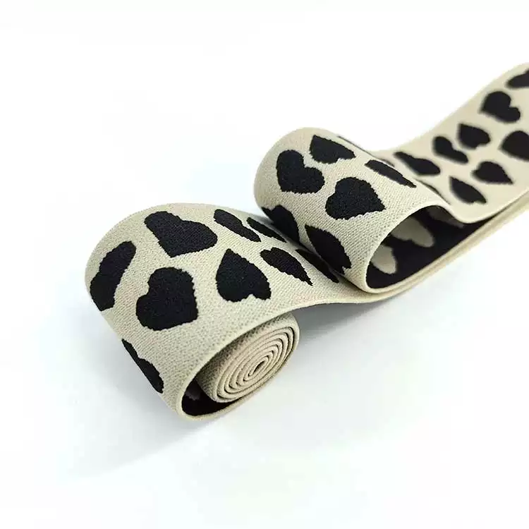 GEB203 Jacquard Web Band, Jacquard Elastic Band, Elastic Band For Underwear