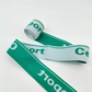GEB233 Mint Color Elastic Band, Jacquard Elastic Band, Elastic Band With Stripe And Letters; Hats, Garments