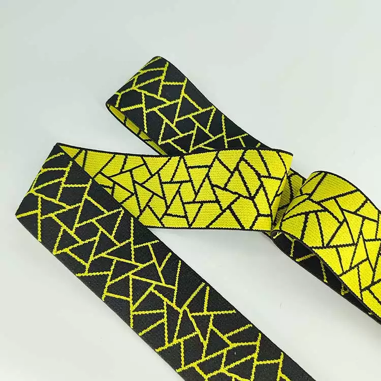 GEB141 Elastic Soft Band, Stretchable Jacquard Waistband, Woven Elastic Waistband