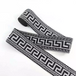 GEB084 Black Elastic Web Band, Jacquard Elastic Band, Elastic Webbing; Clothes