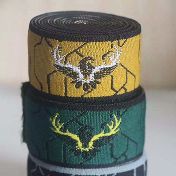 GEB122 Elastic Web Band, Jacquard Elastic Web Band, Elastic Band Custom; Clothing