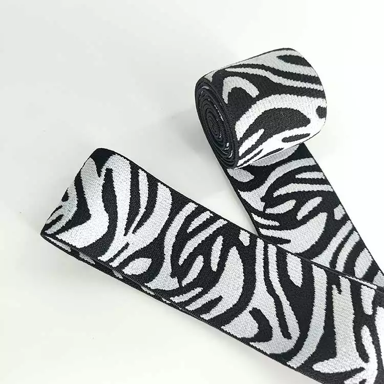 GEB071 Elastic Belt No Buckle Good Quality Stretchable Edge Band Jacquard Waistband for Ladies