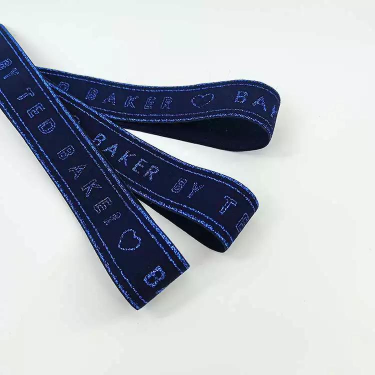 GEB241 Narrow Stretch Lace Trim, Christmas Elastic Ribbon, Decorative Elastic Ribbon; Hats, Garments