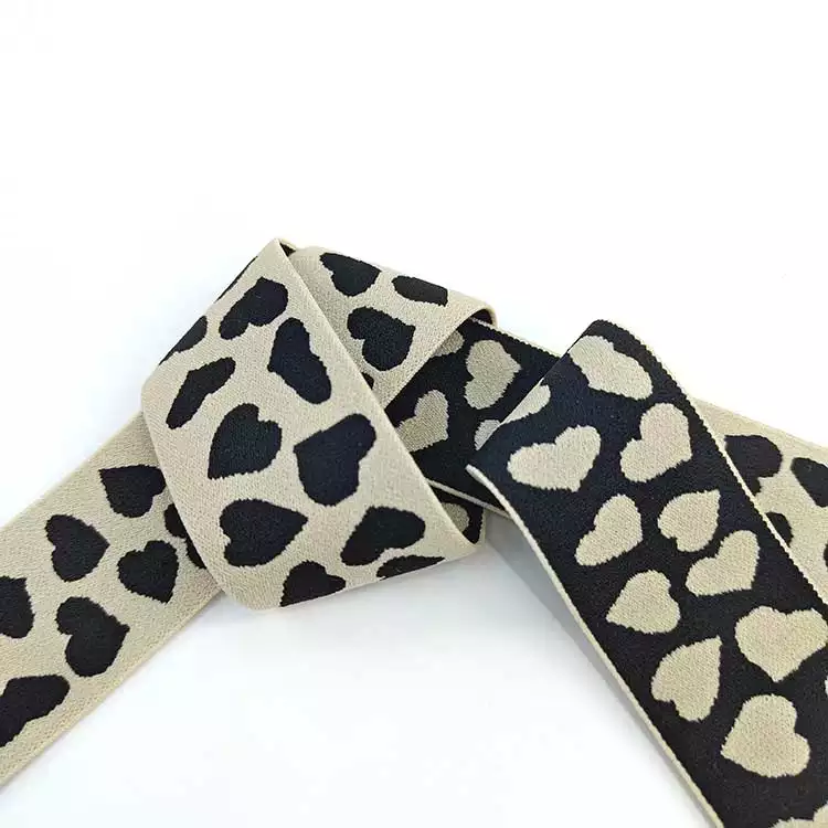 GEB203 Jacquard Web Band, Jacquard Elastic Band, Elastic Band For Underwear