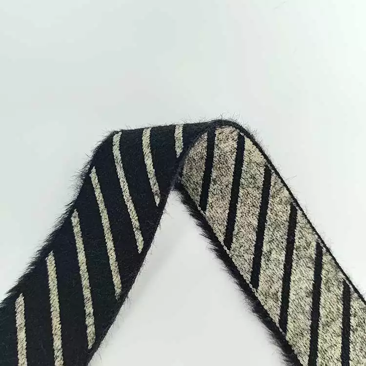 GEB125 High Stretchy Band, Polyester Elastic Band, Fluff Elastic Web Band; Clothes
