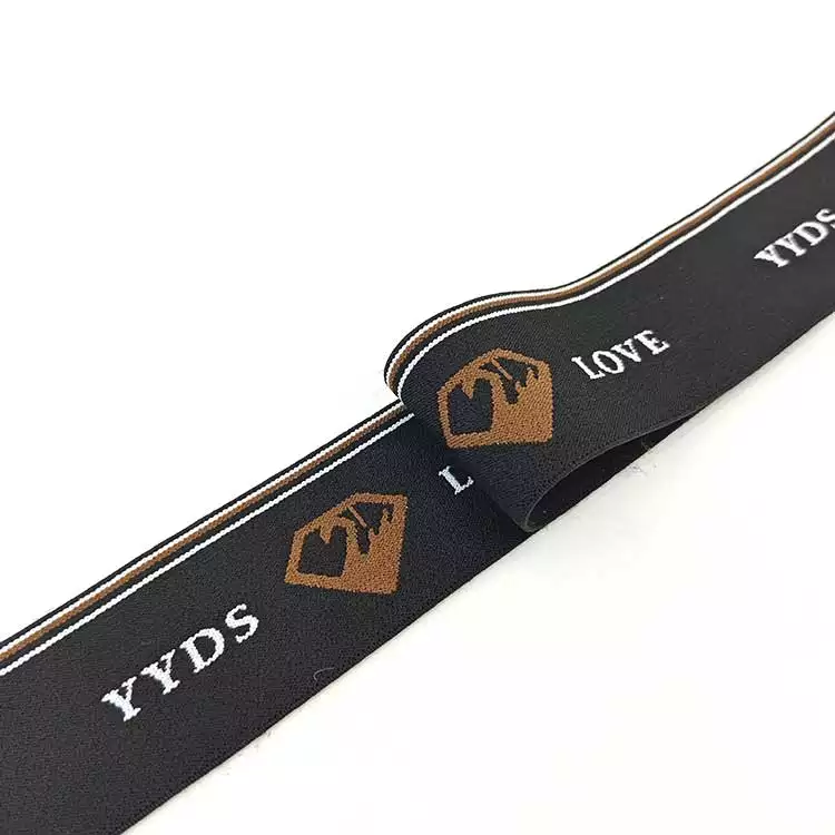 GEB157 Jacquard Elastic Band, Jacquard Webbing, Elastic Web Band; Clothing