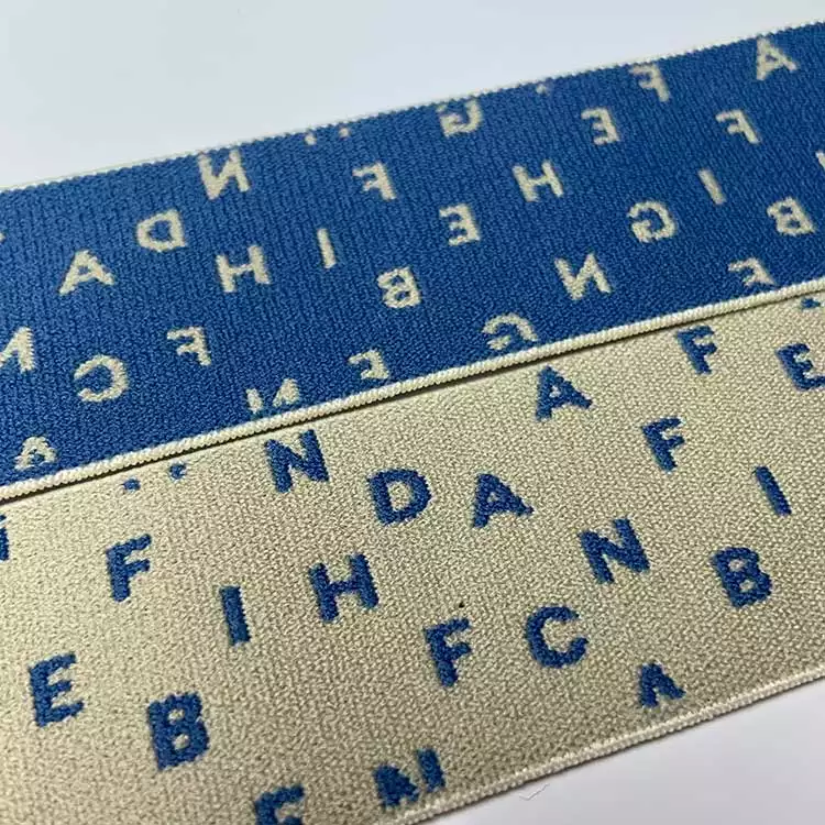 GEB166 Elastic Waistband For Headgear, Jacquard Elastic Band, Polyester Elastic Band; Headgear