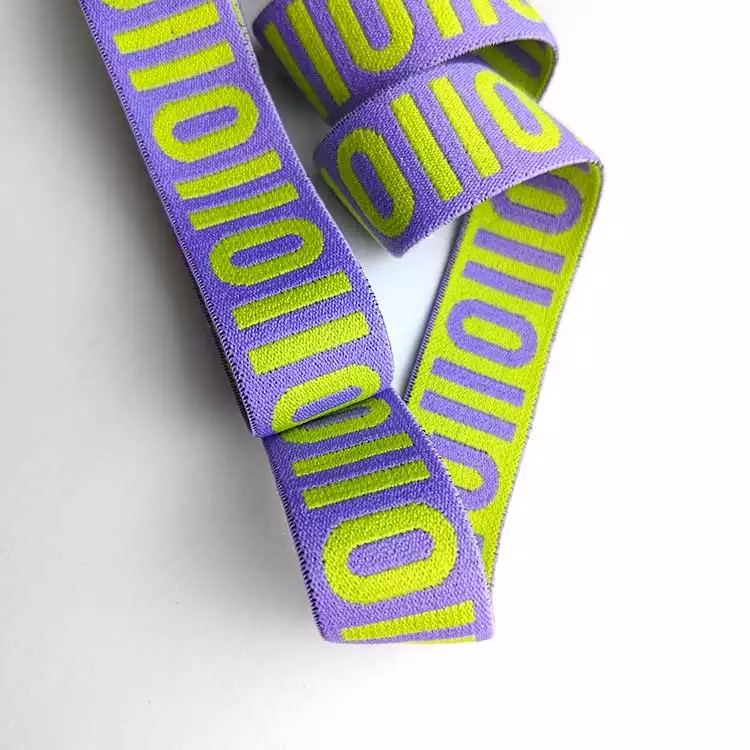 GEB176 Elastic Band Strap, Jacquard Flat Elastic Band; Hats Garments.