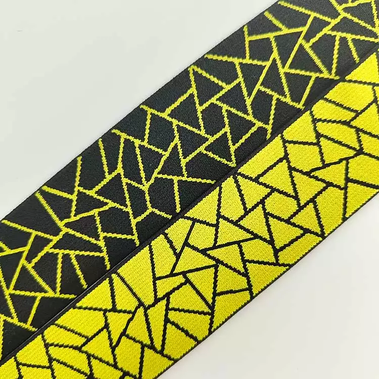 GEB141 Elastic Soft Band, Stretchable Jacquard Waistband, Woven Elastic Waistband