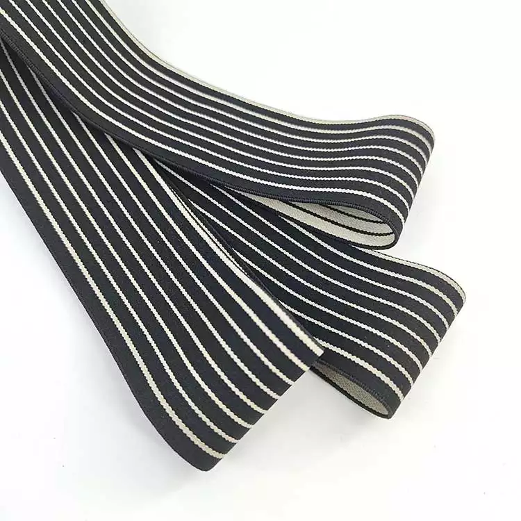 GEB114 Spandex Trim Band, Jacquard Elastic Webbing, Buckle Free Belt; Hats