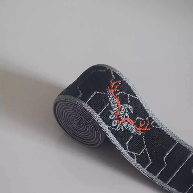 GEB122 Elastic Web Band, Jacquard Elastic Web Band, Elastic Band Custom; Clothing