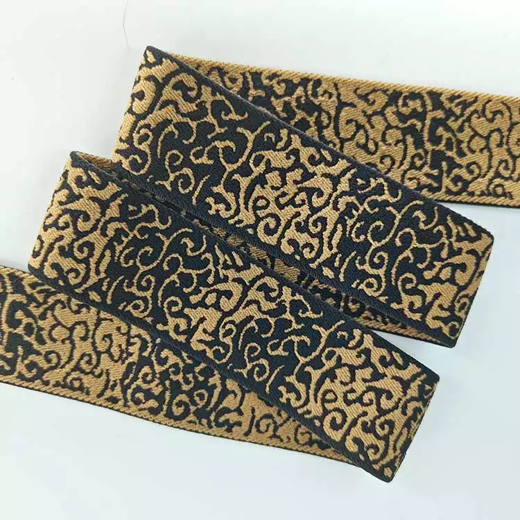 GEB045 Fancy Elastic Webbing, Eewing Elastic Eebbing, Web Band