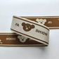 GEB072 Label Elastic Band Elasticity Jacquard Band Webbing Tape for Garments