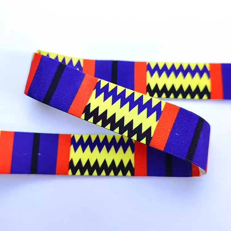 GEB214 Free Sample Colorful Eco-friendly Stretchable Soft Webbing High Quality Elastic Waistband
