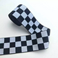 GEB187 Stock Elastic Tape, Hair Elastic Band, Check Elastic Tape; Men