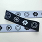 GEB183 Jacquard Elastic Webbing, Black Elastic Tape, Elastic Band; Clothes
