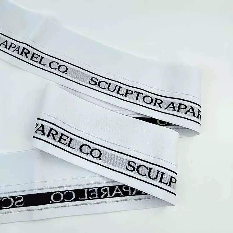 GEB038 Jacquard elastic band tactical custom fancy elastic band for garment trim clothing accessories