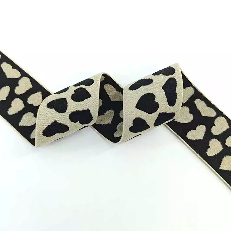 GEB203 Jacquard Web Band, Jacquard Elastic Band, Elastic Band For Underwear
