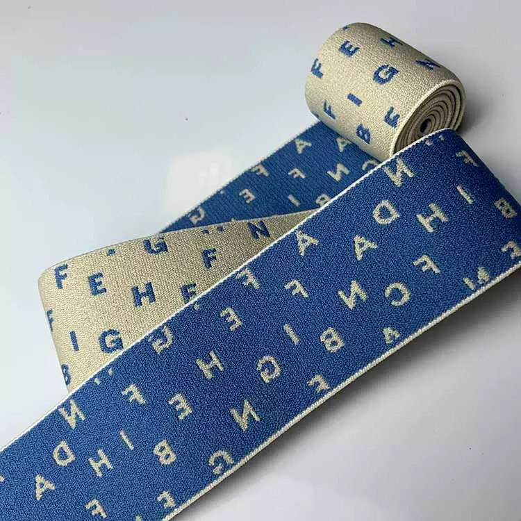 GEB166 Elastic Waistband For Headgear, Jacquard Elastic Band, Polyester Elastic Band; Headgear