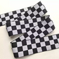 GEB187 Stock Elastic Tape, Hair Elastic Band, Check Elastic Tape; Men