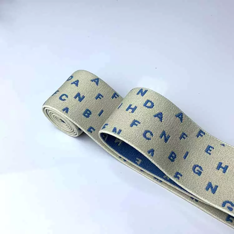 GEB166 Elastic Waistband For Headgear, Jacquard Elastic Band, Polyester Elastic Band; Headgear