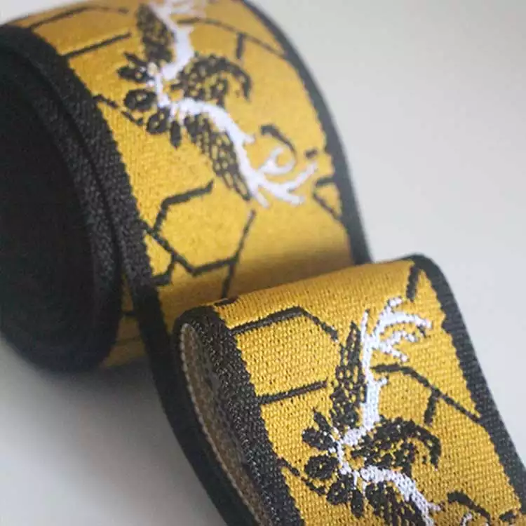 GEB122 Elastic Web Band, Jacquard Elastic Web Band, Elastic Band Custom; Clothing