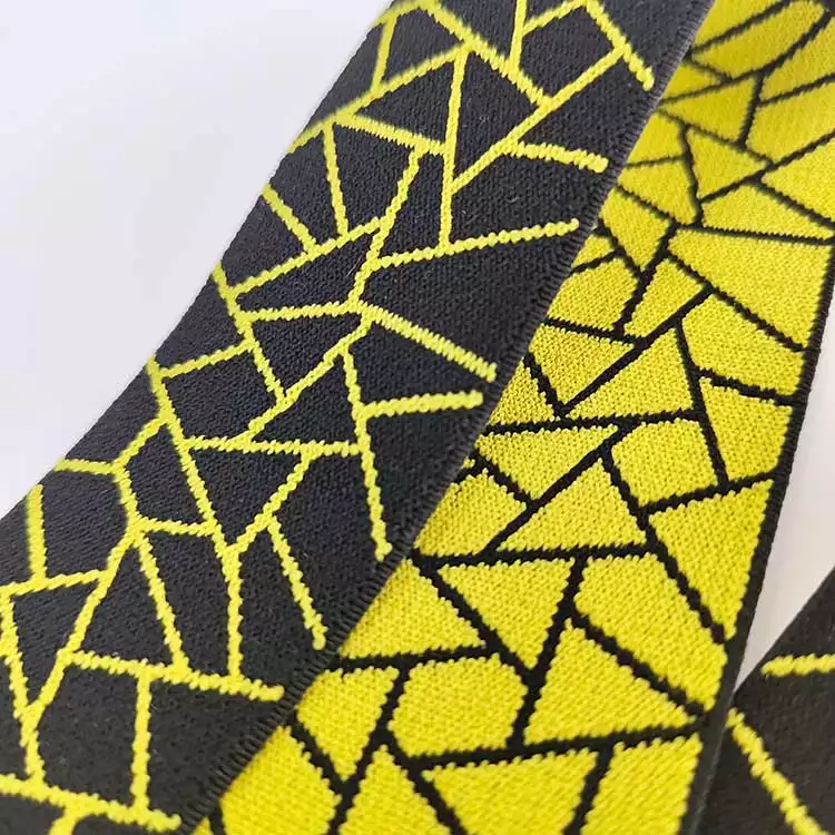 GEB141 Elastic Soft Band, Stretchable Jacquard Waistband, Woven Elastic Waistband
