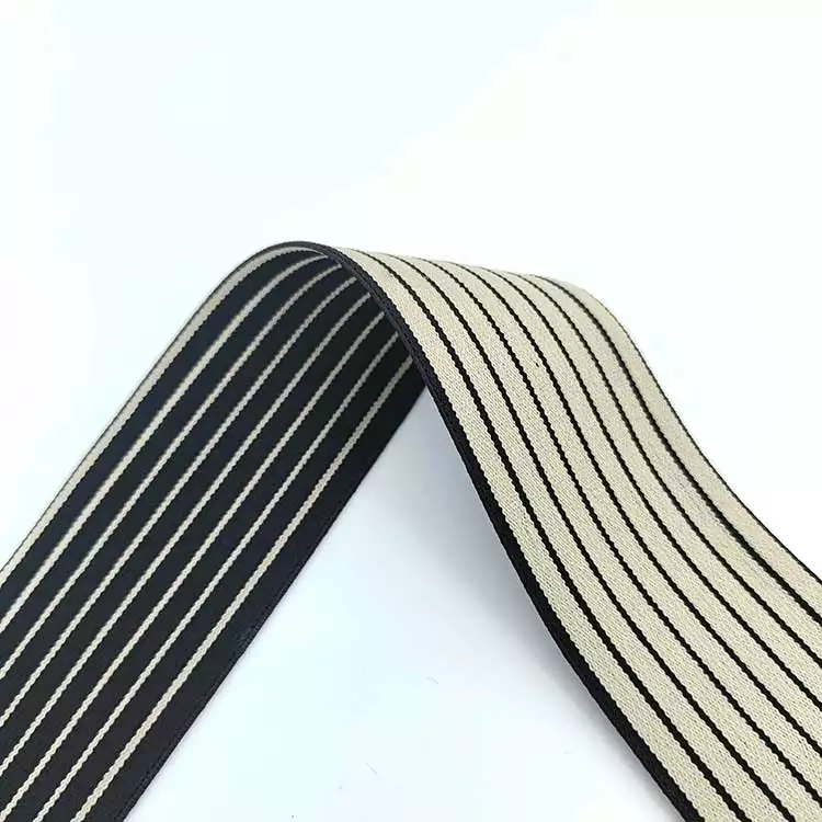 GEB114 Spandex Trim Band, Jacquard Elastic Webbing, Buckle Free Belt; Hats