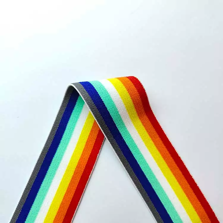 GEB211 4 cm Customized Elastic Waistband Jacquard Elastic Band Custom Elastic Webbing for Underwear